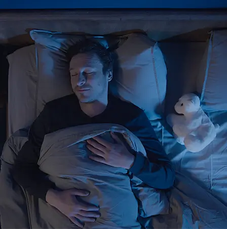 2. Lifestyle CPR - Uomo che dorme bene