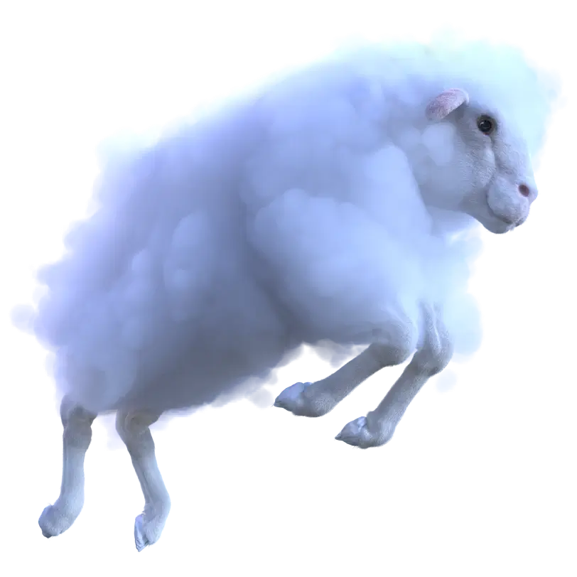 Jumping Sheep - Pecora che salta Novanight compresse